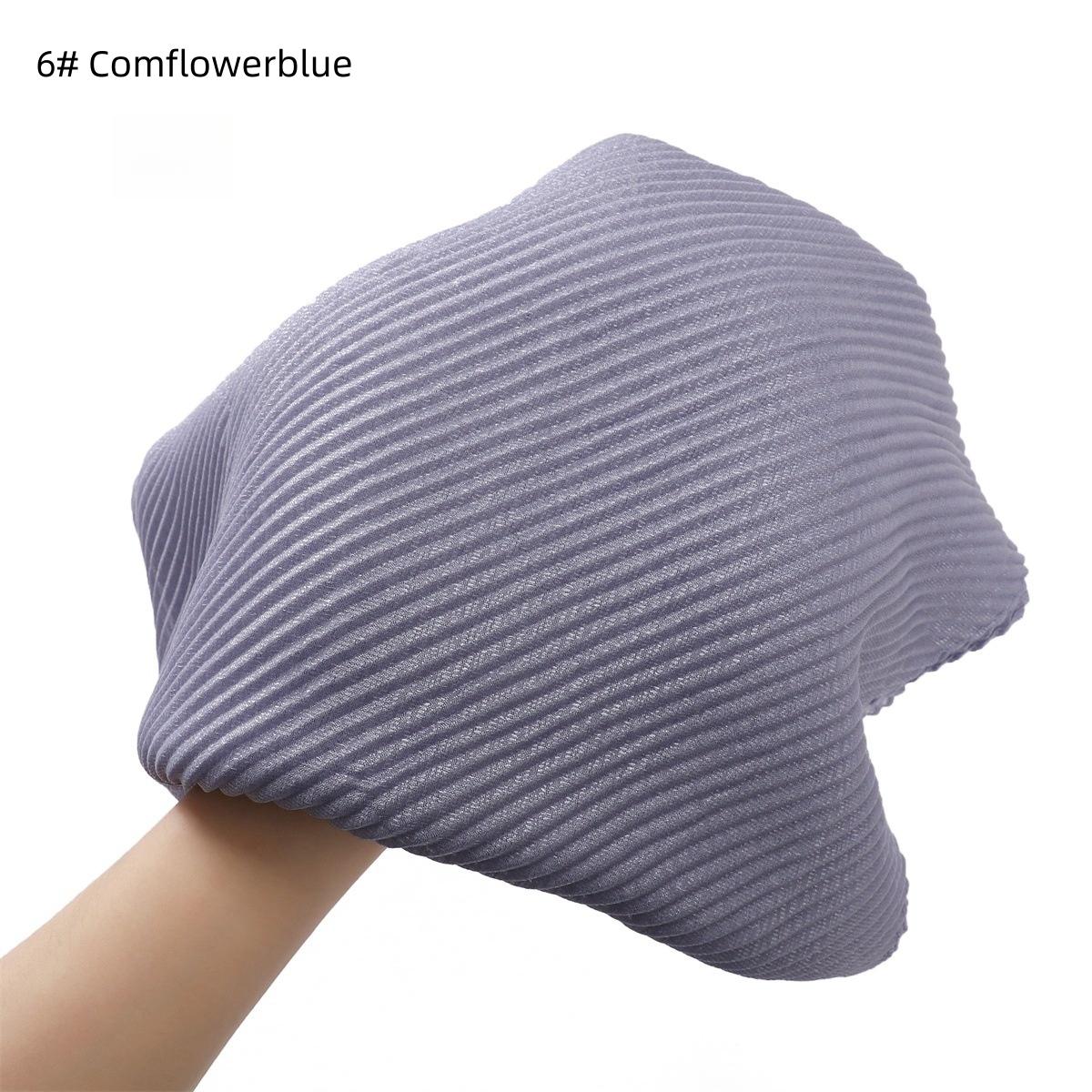 

High Quality Breathable Women s Shiny Pleated Hijab Scarf Fashion Polyester Golden Sliver Crinkle Head Wraps Islamic Turban