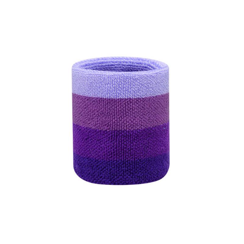 Women's Cotton Wristband with Logo Embroidery, Sweat-Absorbent for Badminton & Fitness.