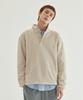 COVERNAT Warm-On Fleece Half-Zip Sweatshirt Gray