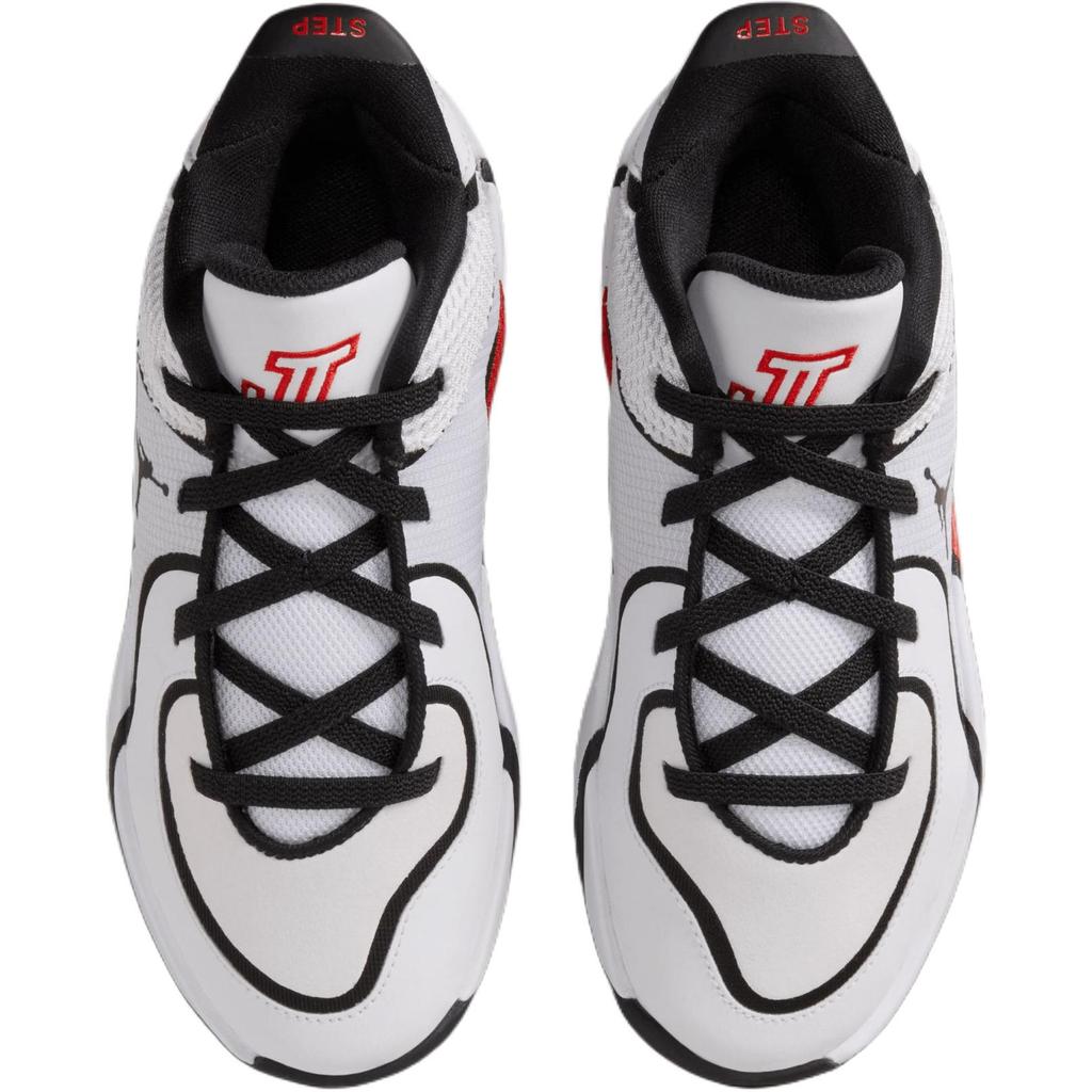 Air Jordan Tatum 4 PS Biela University Red Detské tenisky Čierna HQ4610-101