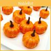12pcs Artificial Mini Foam Pumpkin Simulation Props Perfect For Halloween Party Decoration