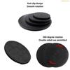 K1AE 360 Degree Rotating Craft Turntable Base for Sculpting Pottery Modeling and Photography PP Material Steel Ball Structure