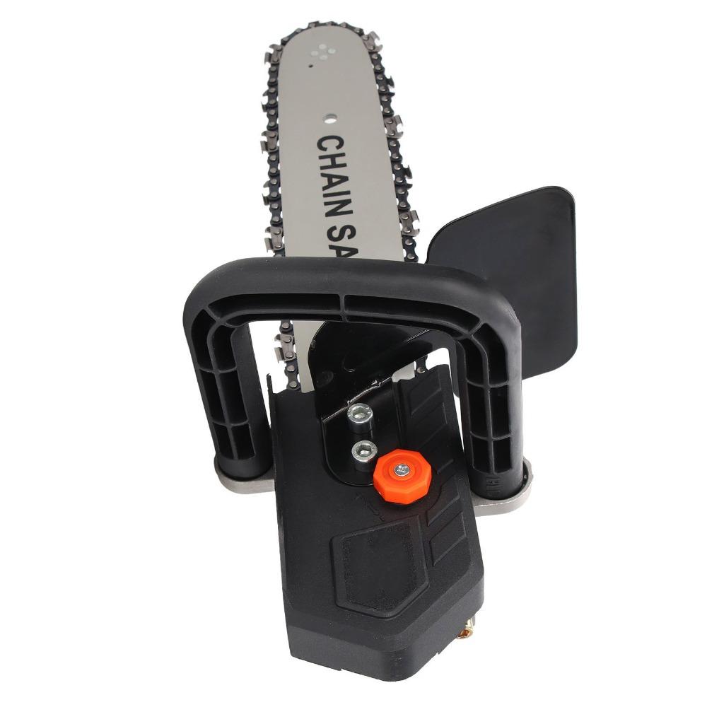 Assembly Electric Chain Saw Stand Converter Accessories Angle Grinder Attachment Wood Cutting