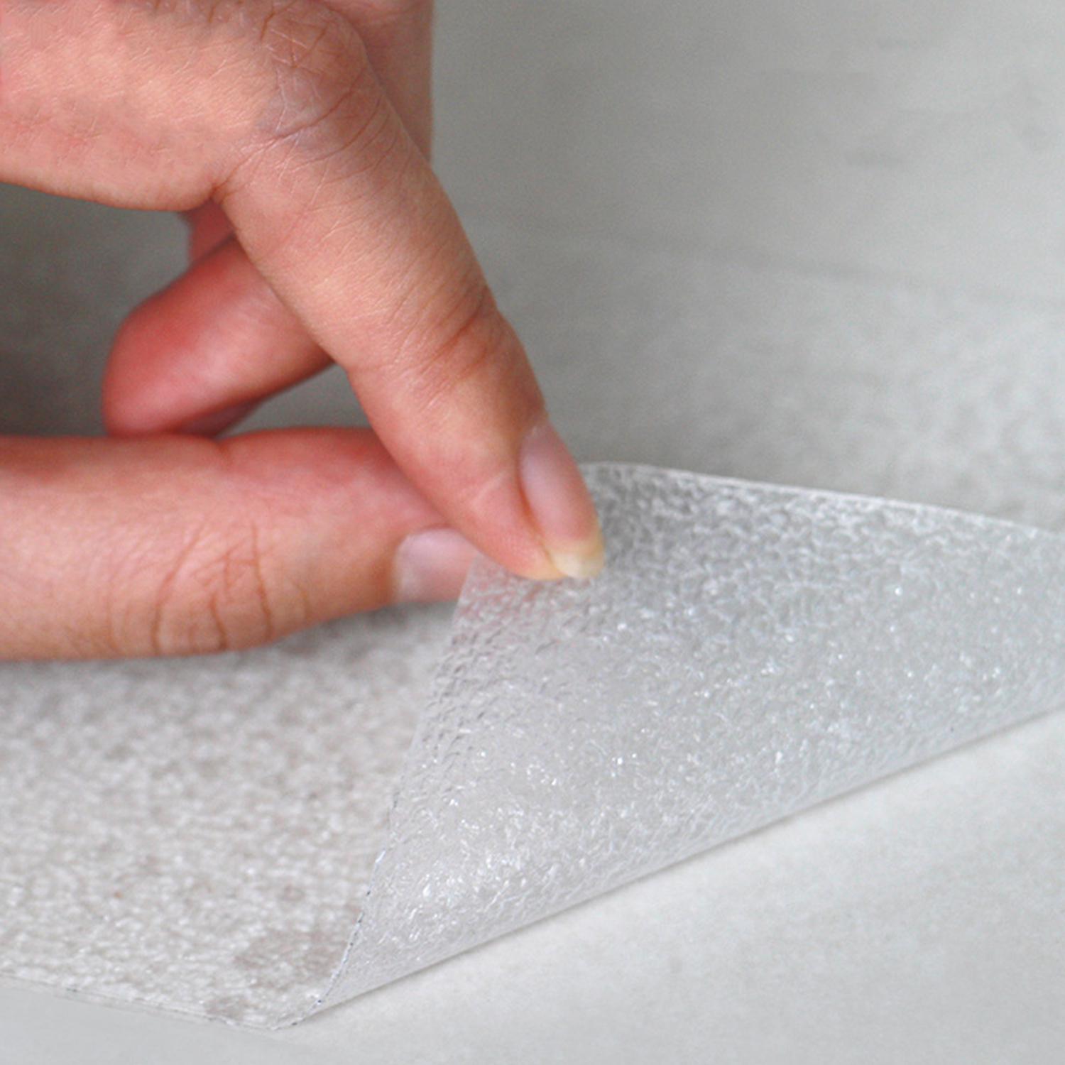 

15Pcs Non Slip Stair Tape with Roller Transparent Adhesive Non Slip Strips Invisible Traction Grip Tape Indoor and прозорий