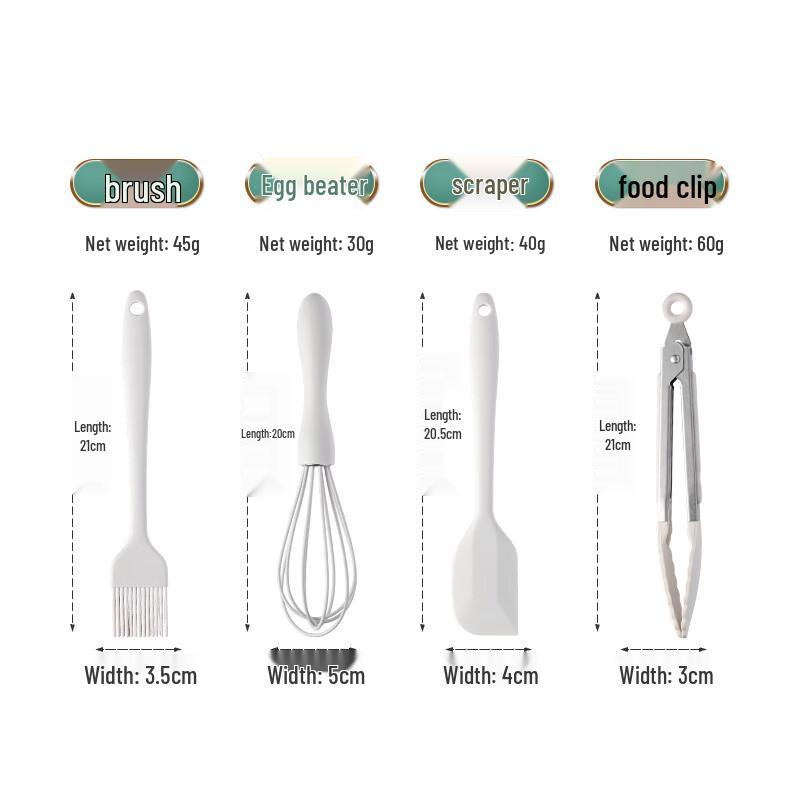 

Wutuo Mini Baking Tool Set (8-Piece)
