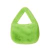 MOLLIOLLI Kitty Rabbit Faux Fur Mini Bag [Neon Green]