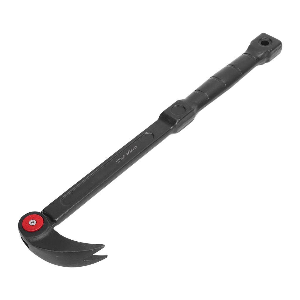 Brekkjernverktøy 14 tommer 180 grader Rotasjon Justerbar vinkel CR V Stål Dekkbrekkjern for Kjøretøyreparasjon