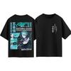 Jujutsu Kaisen Satoru Gojo T-Shirt, Unisex Summer Cotton Y2K Style Apparel, Fashion Short Sleeve Top for Anime Fans