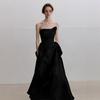 French Light Wedding Dress 1011 New Main Wedding Dress Tube Top Thin Niche Simple Mori Family Go Out Gauze Skirt