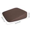 Wedge Seat Cushion 6/8CM Ergonomic Heightening Sloping Seat Booster Cushion Improve Driving Vision For Car Office Seat