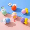 6PCS Linen Cotton Cats Teasing Toy with Flower Design and Soundable Bells for Safe Pet Entertainment Enrichement Toy