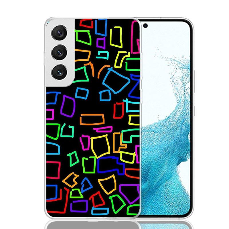 

Simple Pattern Graffiti Phone Case For Samsung Galaxy S26 Ultra S23 S24 S25 Edge S20 FE S21 S22 Plus Soft Print Shell Cover Fund Samsung S24