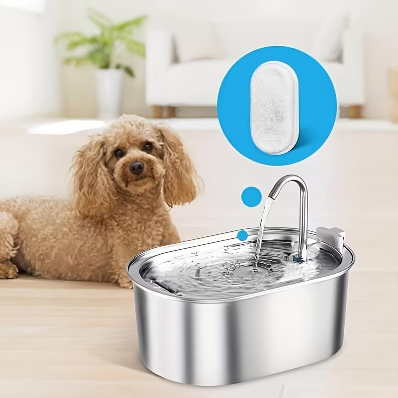 40pcs Cat Water Fountain Filter Set 20pcs Filters + 20pcs Sponges - Compatible with 108/3.2L and 67oz/2L Pet Drinking Fountains