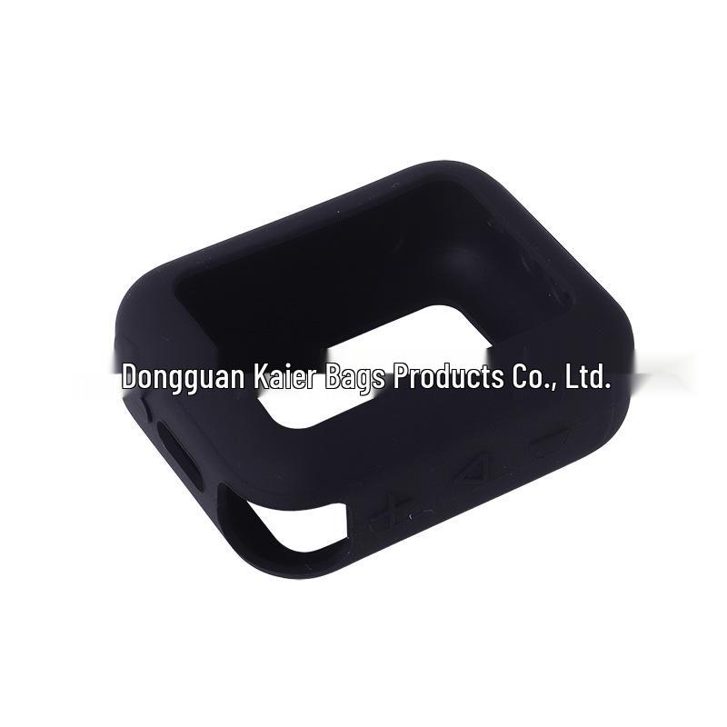 Gold Brick Soft Silicone Case for JBL GO4 Bluetooth Speaker - Portable Protective Storage Bag