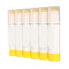 6Pcs Paint Sticks Quick Drying Washable Vibrant Pure Color Easy to Use Paint Pens for Coloring Painting Doodle Yellow