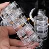30/10PCS Clear Empty Storage Box Portable Mini Cosmetic Bottles Containers With Lids For Travel Home Organizer Case 3g/7g/10g