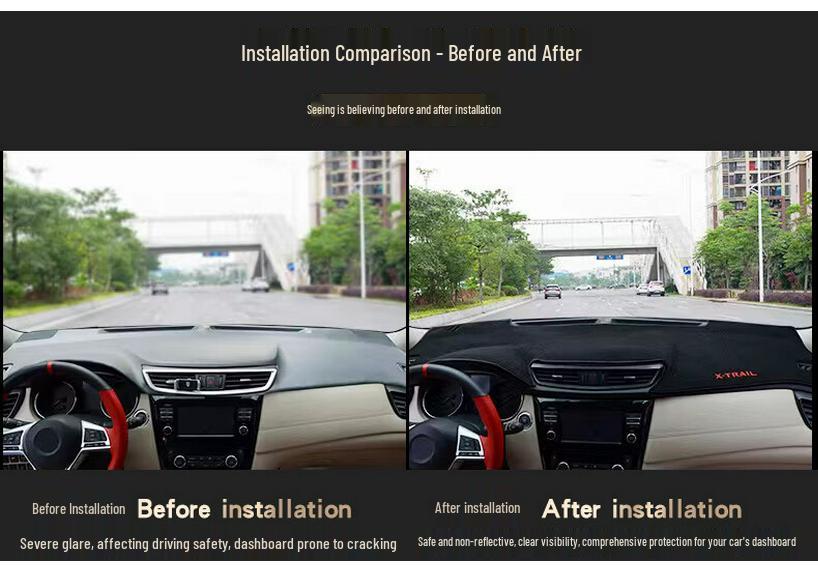 Jetour X70PLUS Sun Shade: Fits 25 Models, Front Dashboard Mat for Sun Protection