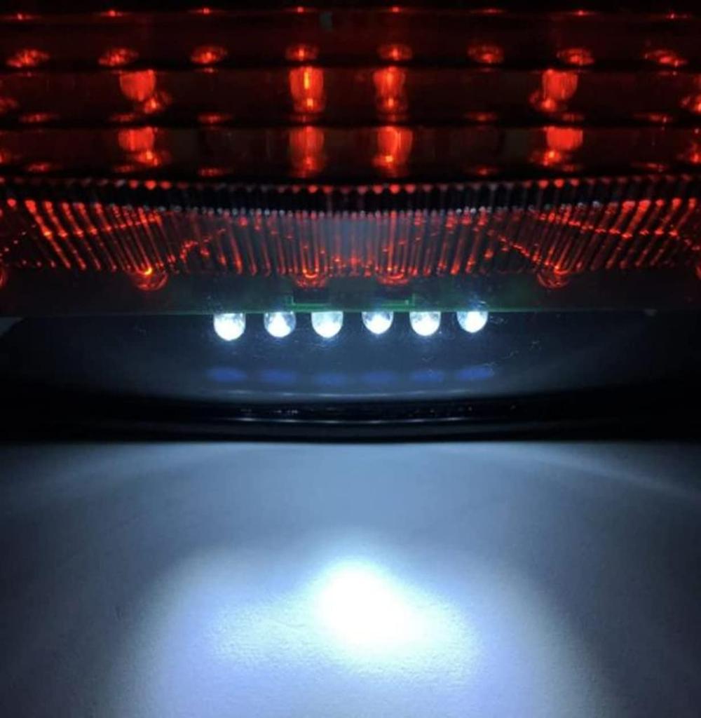 Honda LED Light Tail Lamp Brake Small Turn Signal Number Light with Clear Smoke
