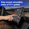 Auto-Bildschirm-Drehhalter für Tesla Model 3 Y 2017-2022 Center Console Swivel Mount Halterung 15/30 Grad GPS-Bildschirmdrehung