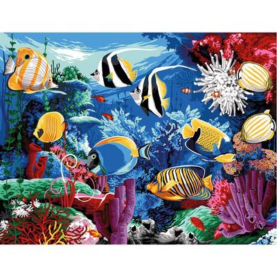 Kanvas Margot Akvárium 60x80 cm
