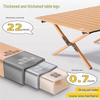 OEING Outdoor Folding Camping Table and Chair Set