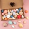 Cross-Border Montessori Wooden Colored Balance Stacking Stones for Early Education