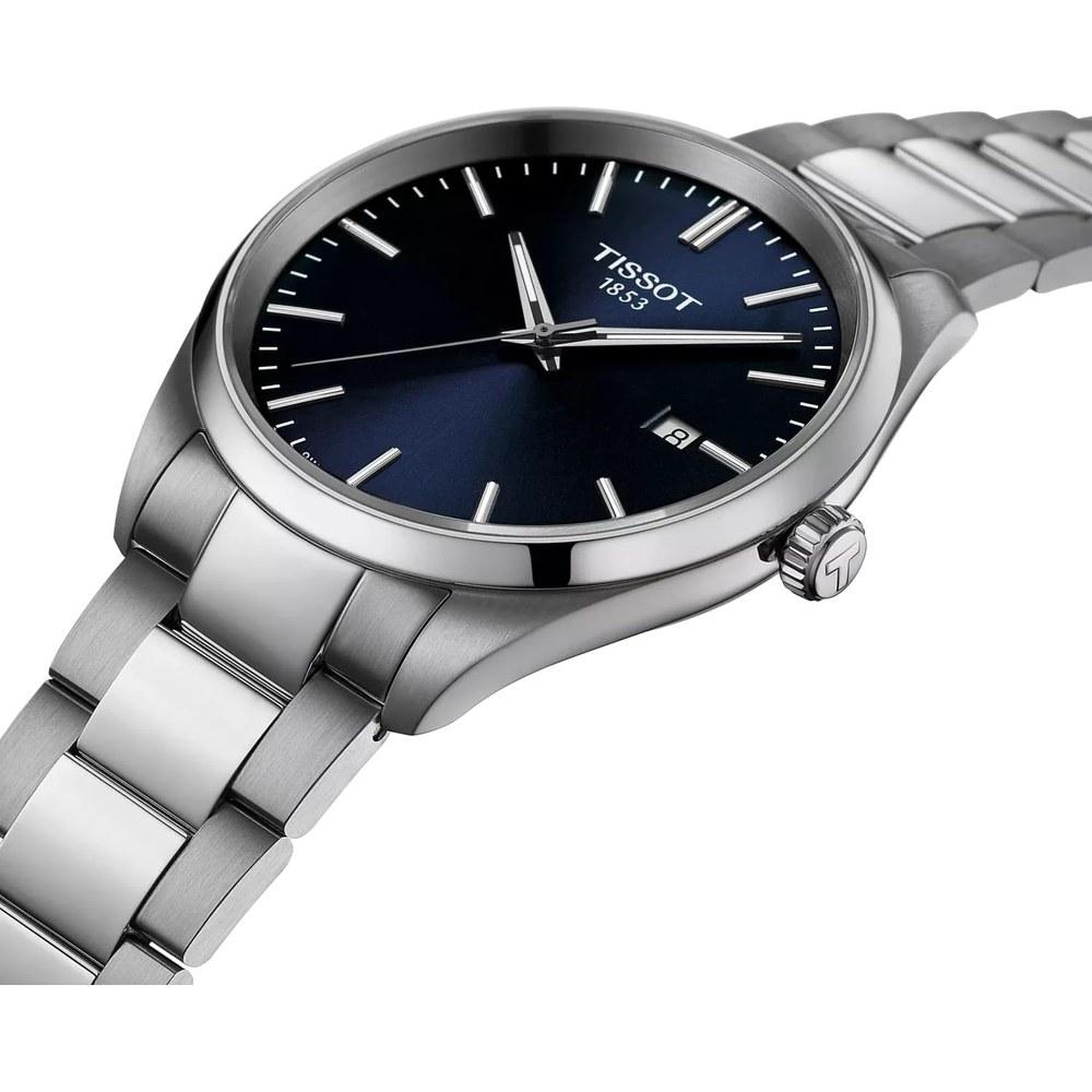 Tissot PR100 Wristwatch T1504101104100 Men's 40MM Blue Dial Bracelet