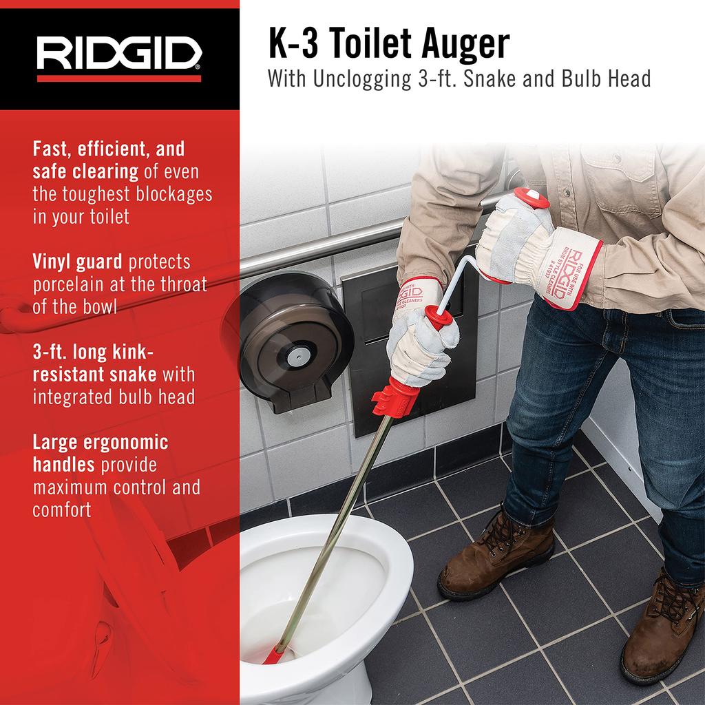 Rigid Closet Auger