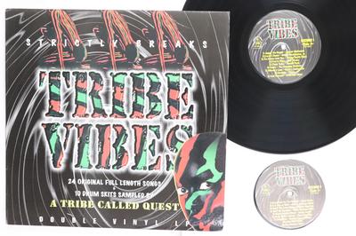 LP Record VARIOUS  Tribe Vibes Vol. 1 SB9801 Strictly Breaks 1997 US Rap  HipHopRB Used