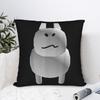 Funda de almohada de tela para guppy abandonado suave, funda de cojín, decoración de Halloween, funda de almohada cuadrada para sofá