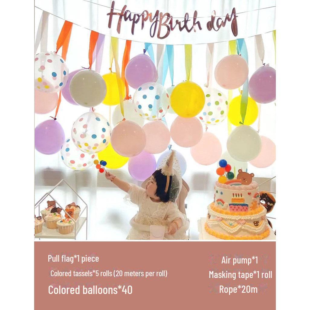 

Украшение из воздушных шаров с кисточками в виде маленькой красной книги - Фон для вечеринки по случаю дня рождения для девочек