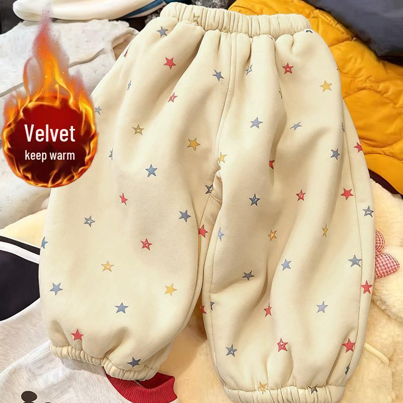 2025 Korean Style Star Hoodie - Versatile & Cute Winter Jacket with Velvet Cotton