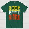 Keep Life Simple Cotton Summer Casual Cool Loose T-Shirt