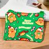 1/4Pcs Cute Mini Christmas Coin Purse Portable Lipstick Earphone Protector Cover Creative Cartoon Storage Bag Kids Gifts