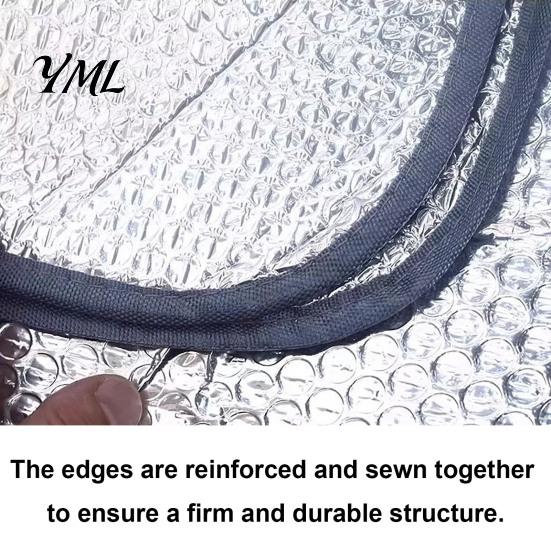 Waterproof AC Unit Protector Air Conditioner Outdoor Cover, Aluminum Foil Condenser Dust Weatherproof Cover Dust-Proof Insulation for Conditioning