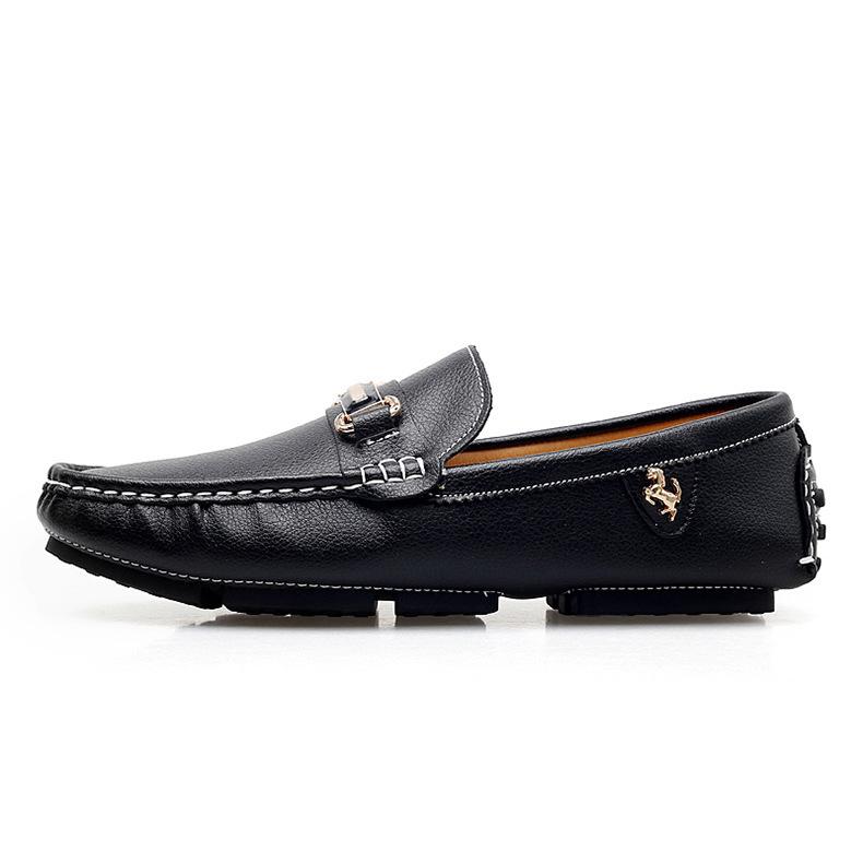 2025Loafers One-pedal Loafers Men's Lazy Low-top Men's Large-size Men's Doudou Shoes Foreign Trade 2025