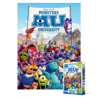 Monster University 1 Quebra-cabeça Disney Animation 500 peças, quebra-cabeça coreano popular