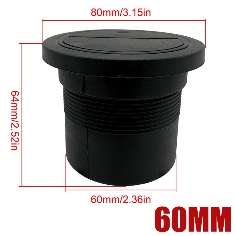 2X 42/60/75/90mm Parking Diesel Heater Warm Air Vent Duct Pipe Outlet Rotatable Exhaust Joiner Connector Car Truck VAN Camper