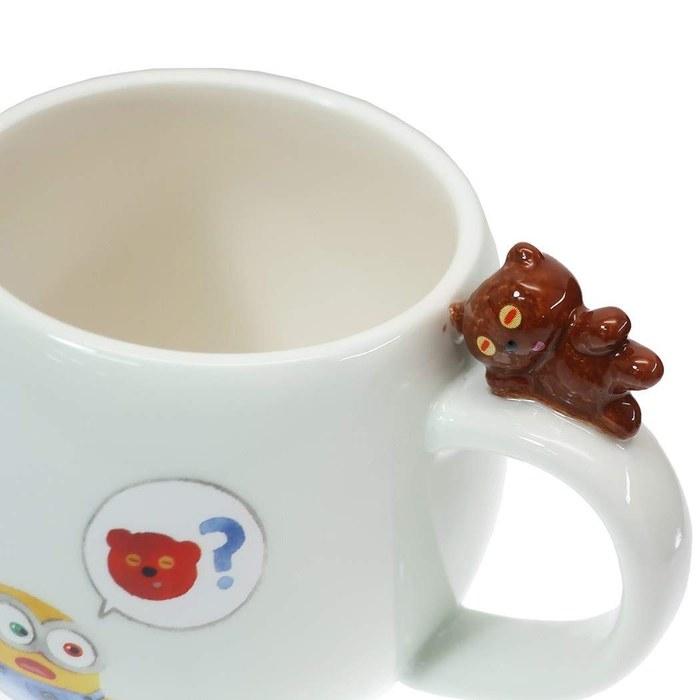 [Minions] Figure Mug 300ml Tim Minions Goods Movieware Gift SAN3335-3 Figure-Attached Mug 300 milliliters Tim Mug (with figure)