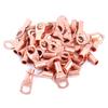 50Pcs Cold-Pressed Copper Ring Lug Terminal Sc6‑6 Copper Ring Lug Terminal  Electrical Wiring