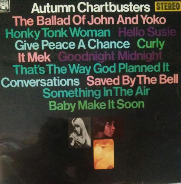 LP Record CHARTBUSTERS Autumn Chartbusters MALS1166 Marble Arch 1969 UK Pop Used