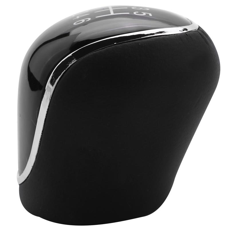 2X 6 Speed Car PU Leather Gear Shift Knob Shift Lever For Ford Mondeo IV S-MAX C-MAX Transit Focus MK3 MK4 Kuga