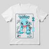 Pokemon Schiggy Anime T-Shirt Herren Damen 2026 Sommer Baumwolle Kurzarm T-Shirt Grafikdruck Lässiges Oberteil Streetwear Oversized Y2k