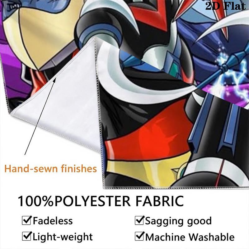 Mazinger Z Pattern Home Decor Tapestry, Wall Hanging, Decorative RV Wall Cloth.MGT0918297