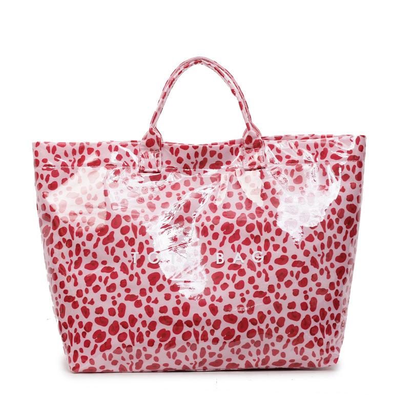 

Large Capacity Leopard Print Commuting Handbag 2025 Fashionable Tote Bag