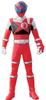 Space Sentai Kyuranger Sentai Hero Series 01 Shishi Red