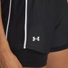 Under Armour Letter Elastic Casual Shorts Women Shorts Black 1389895-001