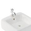 1:12 Dollhouse Miniature Bathroom Sink Ceramic Wash Basin Model Accessories Toys