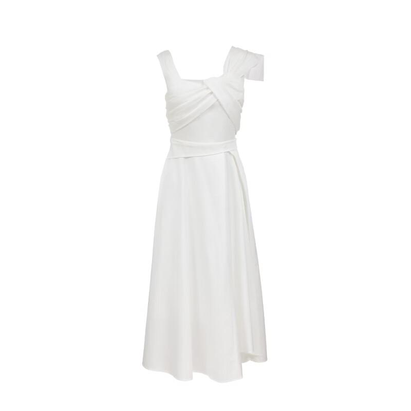 VEROMODA A-Line Twisted Knot Midi Dress