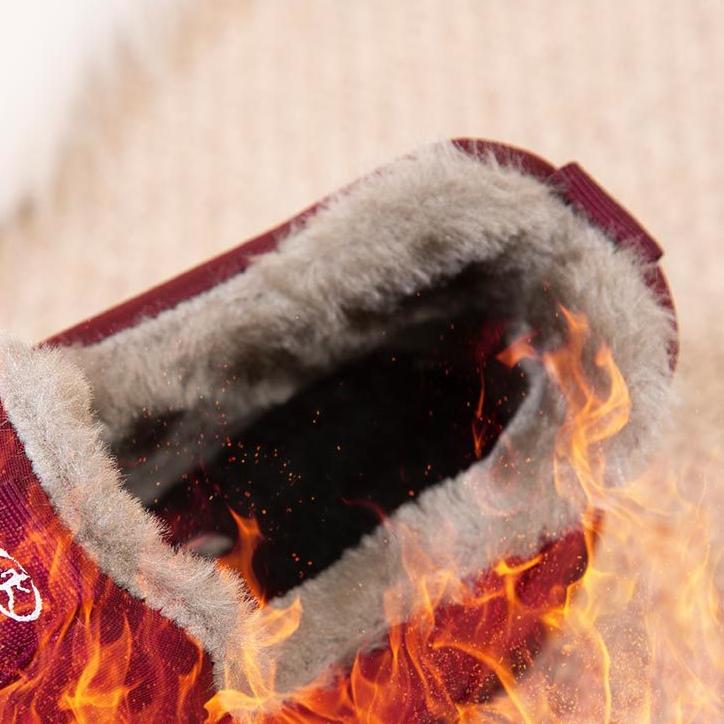 Zimní dámské plyšové teplé sněhule Módní ležérní dámské boty Venkovní dámské boty